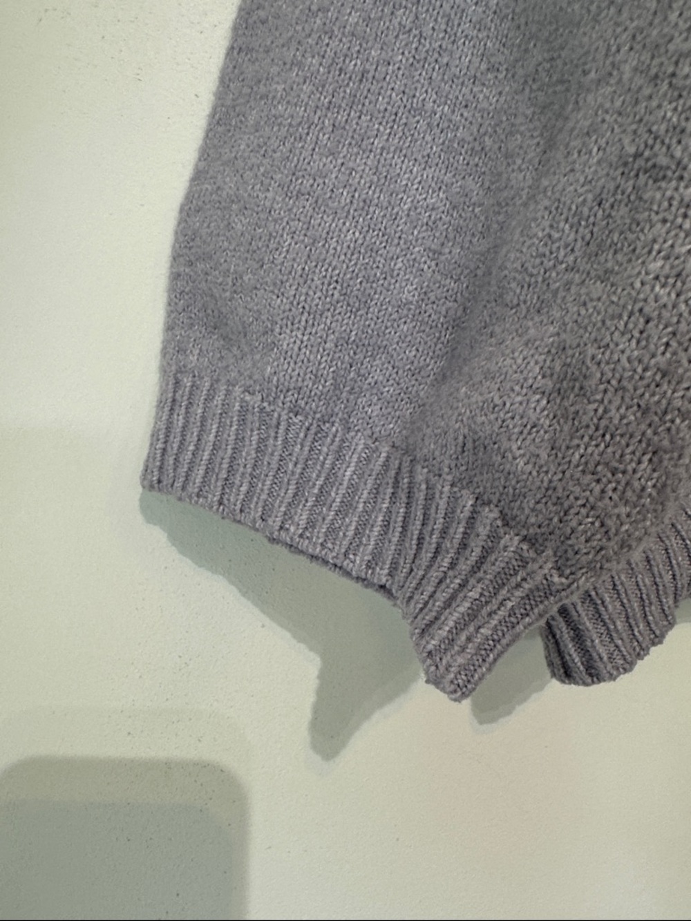 Lavender V-Neck Pullover Sweater - Picture 3 of 8